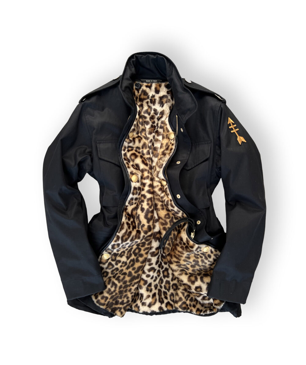 MZM Field Jacket Black/Leopard