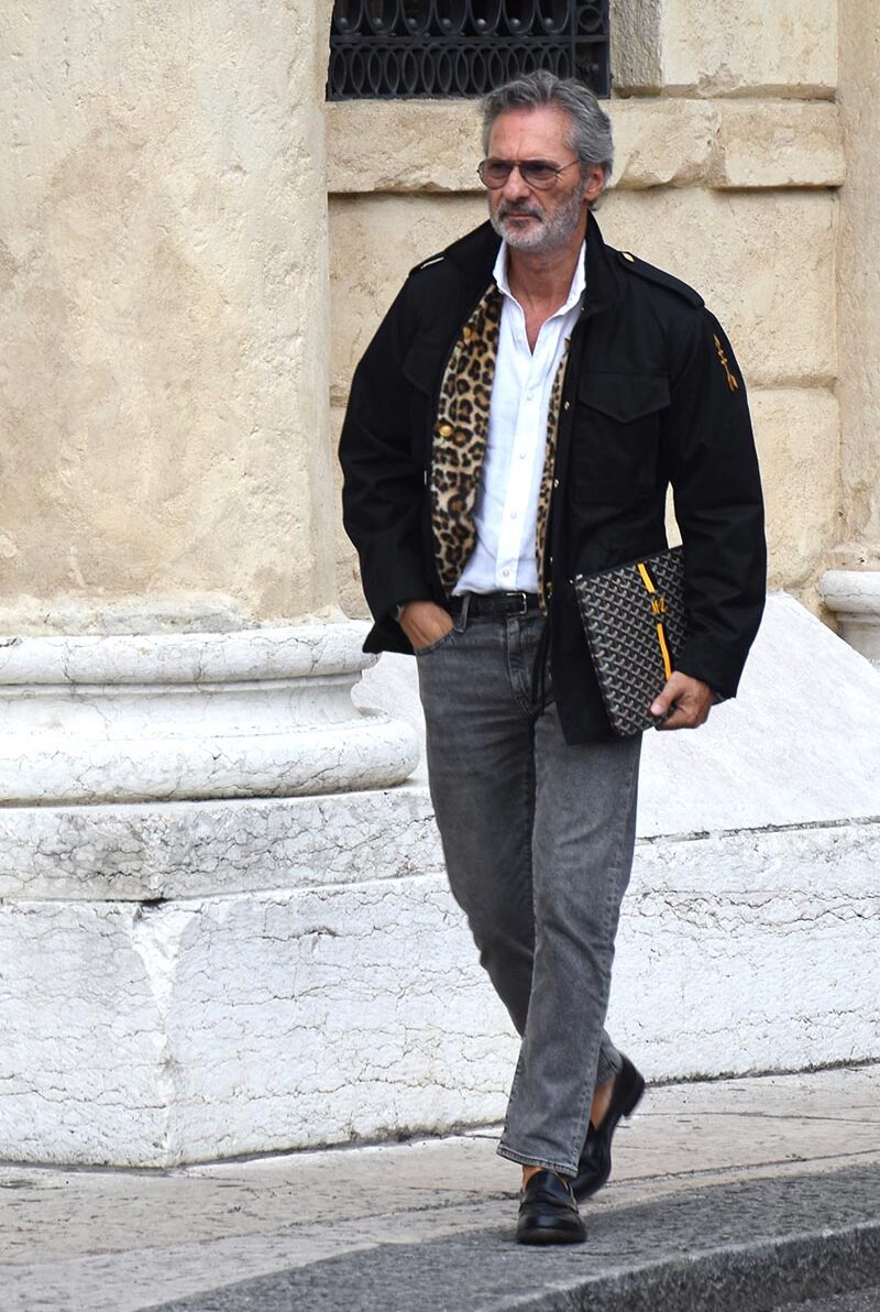 MZM Field Jacket Black/Leopard