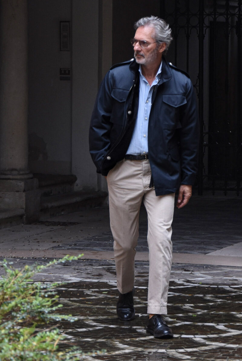 MZM Field Jacket Navy Blue/Black