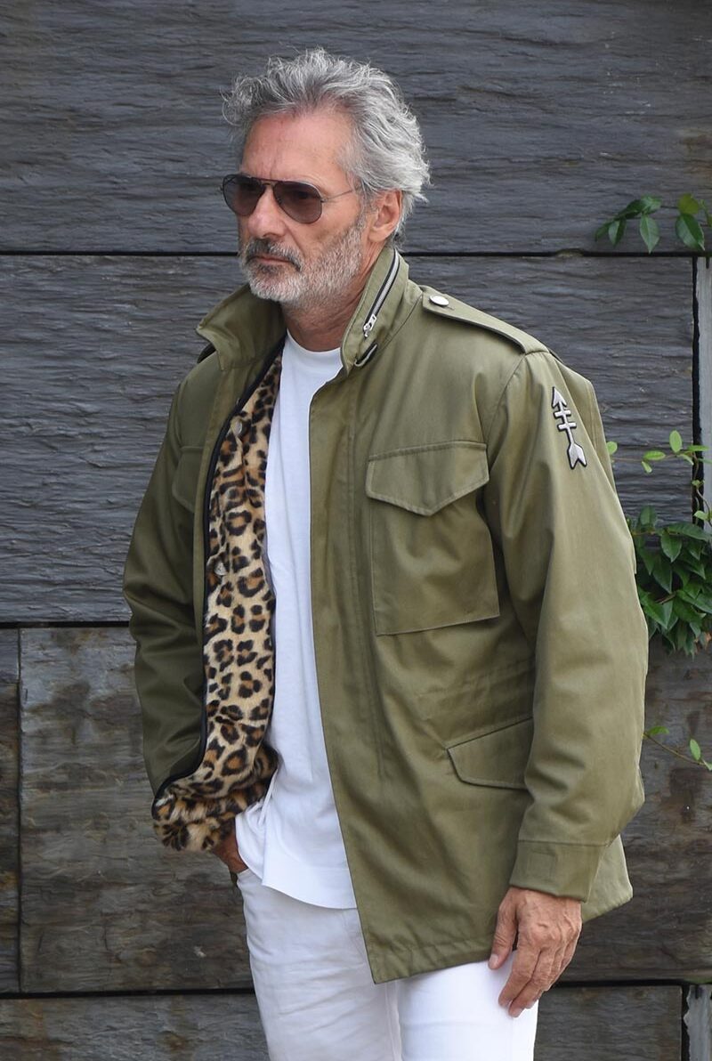 MZM Field Jacket Green/Leopard